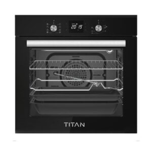 Titan TN-BIE060BA 60cm Electric Oven With Grill, TurnSpit And Fan , Black